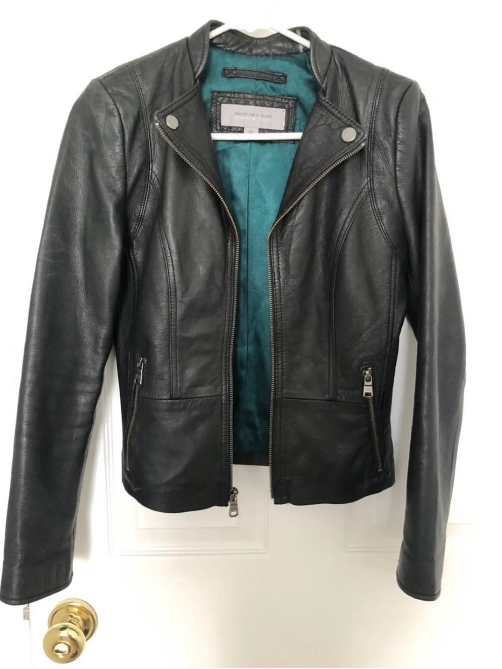 Genuine Leather Jacket by Andrew Marc Marc New York - XS